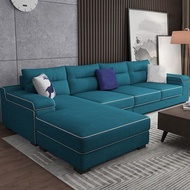 sofa ruang tamu sofa minimalis sofa Lsudut sofa letter L sofa bludru