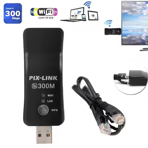 300Mpbs USB Wireless WiFi Signal Extender Universal Wireless Signal Amplifier Repeater AP Mode for S