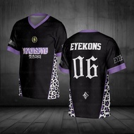 Summer Men's Women's Casual Sporty Girl Tee Outdoor Sports T-shirt Tops Katseye Kpop V-neck 3D Print