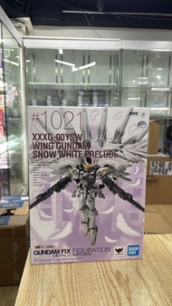 (N)開封品 Bandai Gundam Fix Figuration Metal Composite GFFMC Fix 1021 Wing Gundam Snow White Prelude 白雪