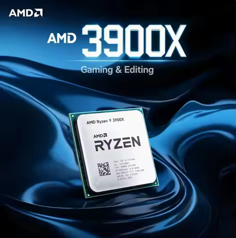 AMD 12 Core 24 Thread Ryzen 9 3900X R9 3900X 3.8GHz Desktop CPU Processor AM4 Socket Powerful Comput
