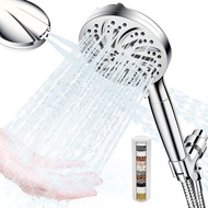 [Upgrade quality]Supercharged Shower Set8Exposed Shower Head2Function Back Spray Gun Water Filter Handheld Shower