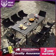 53/95/120CM  Aluminium Foldable Folding Camping Table for Outdoor portable egg roll table set Lipat 