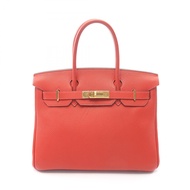 【二手】愛馬仕 HERMES 手提包 Birkin 30 Rouge Vif 027633CC Rouge Vif 其他 Birkin 30 Rouge Vif 女士二手 B