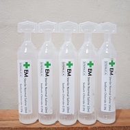 Sterile Normal Saline 10ml無菌生理鹽水 沖眼 洗鼻 清洗隱形眼鏡 整容用傷口護理