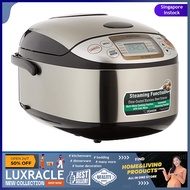 [sgstock] ZOJIRUSHI Rice Cooker, 1.0L (NS-TSQ10) Stainless Steel Brown