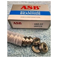 Bearing 688 ZZ ASB ORIGINAL (price per piece)