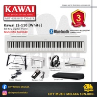 Kawai ES110 88-key Digital Piano Musician Package - White