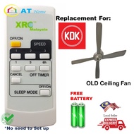 Kdk old ceiling fan remote control replacement