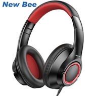 New Bee KH30 Wired Headphone3.5mm Cable no Microphone for Childrens Daily Learning Watching Movies L