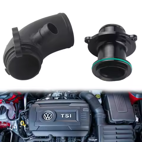 Car Turbo Inlet Outlet Upgrade Pipes Tubes Turbo Muffler Delete For Golf 7 Audi A3 8V S3 S1 TT Leon 