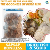 Dried Fish Sapsap Boneless 100g / 200g Dried Sapsap / Gourmet Dried Fish / Sun-Dried / Crispy Sapsap