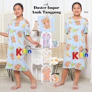 SJ DST FULL - DASTER TIDUR ANAK IMPORT PRINTING DRESS PIYAMA ANAK ABG TANGGUNG DEWASA FIT TO L RANDO