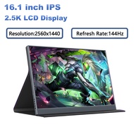 16.1 Inch 2560x1440 2.5K 144Hz IPS Screen Portable Monitor (Free Gift Case) Extended Monitor