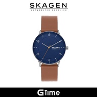 [Official Warranty] Skagen SKW6885 Men's Leather Watch 40mm Water Resistant Watch Jam Tangan Lelaki 