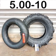 5.00-10 Mini Tractor Tyre Tube 4.00-10 tayar tube Kobuta Tayar Pertanian Mini Lawn Mover Tyre tayar 