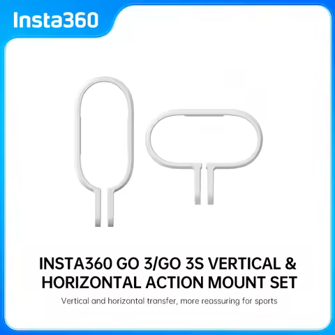 Insta360 GO 3/GO 3S Vertical & Horizontal Action Mount Set Original Accessories For Insta 360 GO3\Go