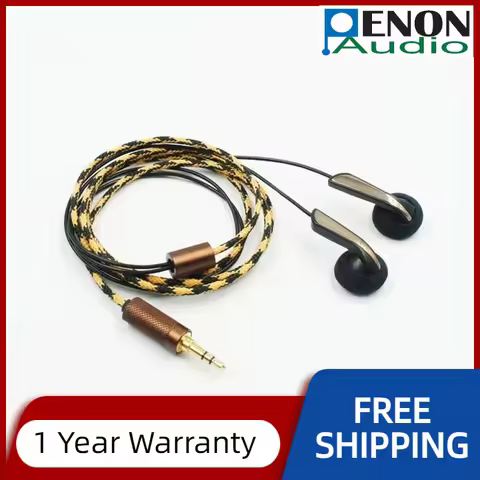 ShoonTH ESEP-01B Limited Version 150ohm Dynamic Driver High Fidelity Flat Earphone Audiophile HiFi E