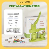 Pin Maker Button Pin Machine Set Badge Maker Handmade Badge Punch Press Full Kit