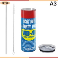 PkYeG Wd40 mô hình bẩn Thermos cup 20oz cách điện bằng thép không gỉ Tumbler với nắp động cơ lọc dầu