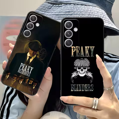 Peaky Blinders Phone Case for Samsung Galaxy S24 S23 S22 S21 S20 S10 S9 Plus FE Ultra Lite Black Cel