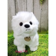 Boneka Anjing Mini Pom Putih