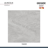 GRANIT ROMAN GRANDE dLincoln Grey 80x80 GT809419FR (ROMAN GRANIT)