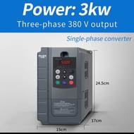 Motor Inverter 3KW AC 220V 1P - 380V 3P Single Phase Three Phase VFD S