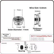 Gomexus | Titanium Guide Ring Fishing Reel