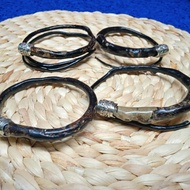 Gelang Akar Bahar Hitam Alpaca