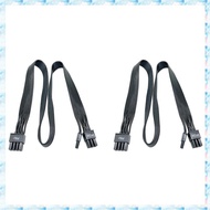 [R Q M U] 2X 8 Pin GPU Power Cable PSU 8 Pin to 6+2 Pin GPU Male to Male Power Cable for , ARESGAME 