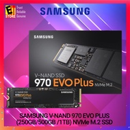 SAMSUNG SSD V-NAND 970 EVO PLUS 500GB /1TB NVMe M.2 (2280) (MZ-V7S500BW) 5YRS WARRANTY