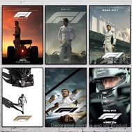 Popular Movie "Cool Racing F-F1" Movie Poster Print Decoration,No Frame Canvas Painting Gift AQHQ