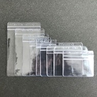 Transparent Waterproof Badge Holder Card Holder ID Card Holder Work Badge Student Card Holder Exhibi