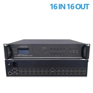 1920x080 P60Hz HDMI Matrix Switcher 4x4 8x8 8x16 16x16Video Processor With Remote/Panel Buttons RS232/Network Control In Rack