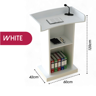 Rostrum Podium stand Speaker Stage Reception Lecture Hall Table Host Speech Talk Emcee Desk Meja Uca