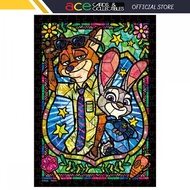 Tenyo Jigsaw Puzzle DSG266-973 Disney Zootropolis Judy & Nick Stained Art (266 Pieces)