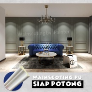 Set DIY Wainscoting Full Wall /Keras Bukan Foam / Siap Potong / Senang Pasang / Wainscoating Korea / De Rose