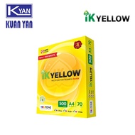 IK YELLOW A4 PAPER 70GSM / 80GSM | 500'S