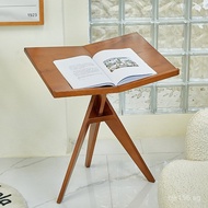 Drawing Stand, Antique Guqin Music Stand, Reading Stand, Book and Newspaper Side Table, Solid Wood S