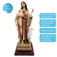 Good Shepherd 32cm Statue Hand Paint Catholic Decoration Easter Gift Christmas Gift Altar 31098