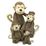 (現貨) JellyCat Bashful Monkey Huge 猴子馬騮公仔