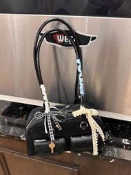 Túi Bowling Dung Tích Lớn 2025 Túi Đeo Vai Đơn Thời Trang Mùa Hè Cho Nữ Túi Bowling Vải Nhung Nhiều 