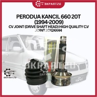 PERODUA KANCIL 660 20T (1994-2009) CV JOINT (DRIVE SHAFT HEAD) HIGH QUALITY C.V JOINT 20X24X44