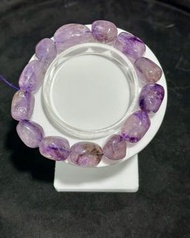 紫鈦晶不規則形手鏈（約12-13mm)✨ 只有一條！！