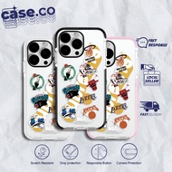 New! NBA Team - Fashion Collection Case Designated TPU Bumper Case IP13MINI till IP14PROMAX Phone Ca