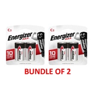 [BUNDLE OF 2] Energizer Max C2 Alkaline Batteries