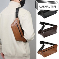 UAENAUT1FS Waist Bag, Wear-Resistant PU Phone Bag,  Waterproof Multifunctional Sports Bag