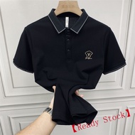 Hot Sale Elegant high-end POLO Shirt Men's Summer British Style Lapel Short Sleeve T T-shirt Trendy Youth Handsome Korean Style Polo Shirt High Quality Fashionable