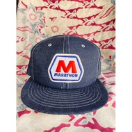 Denim Marathon vintage hat cap usa